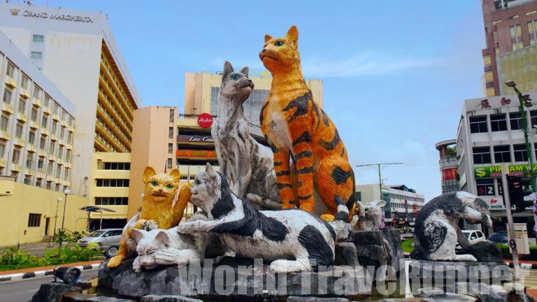 【クチン】①猫の街クチンはサワラク王国の面影を残すボルネオ島急成長都市。