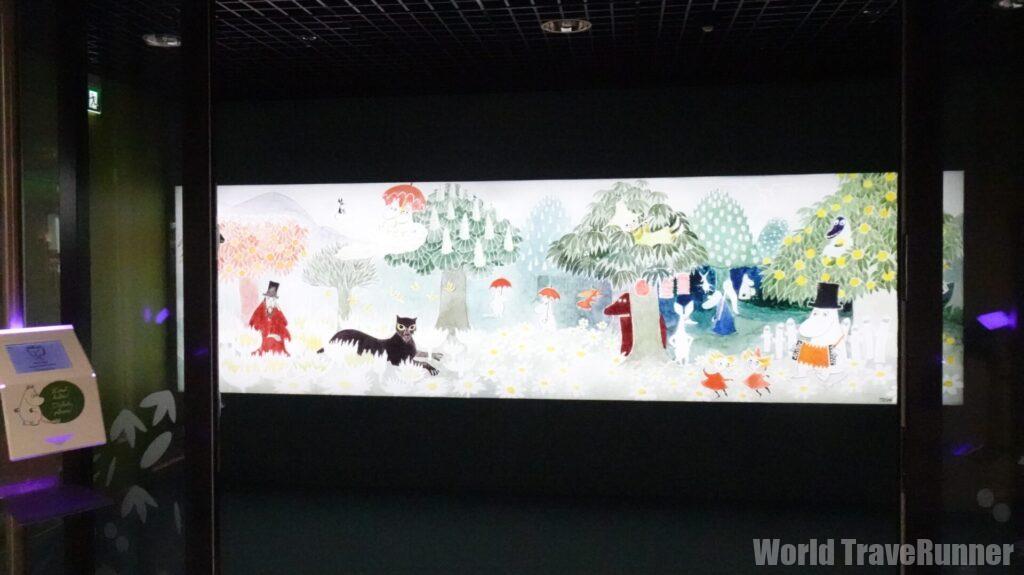 ムーミン谷の冬 ポスター タンペレ美術館 世界にたった一つ！フィンランド・タンペレ「ムーミン美術館」へ